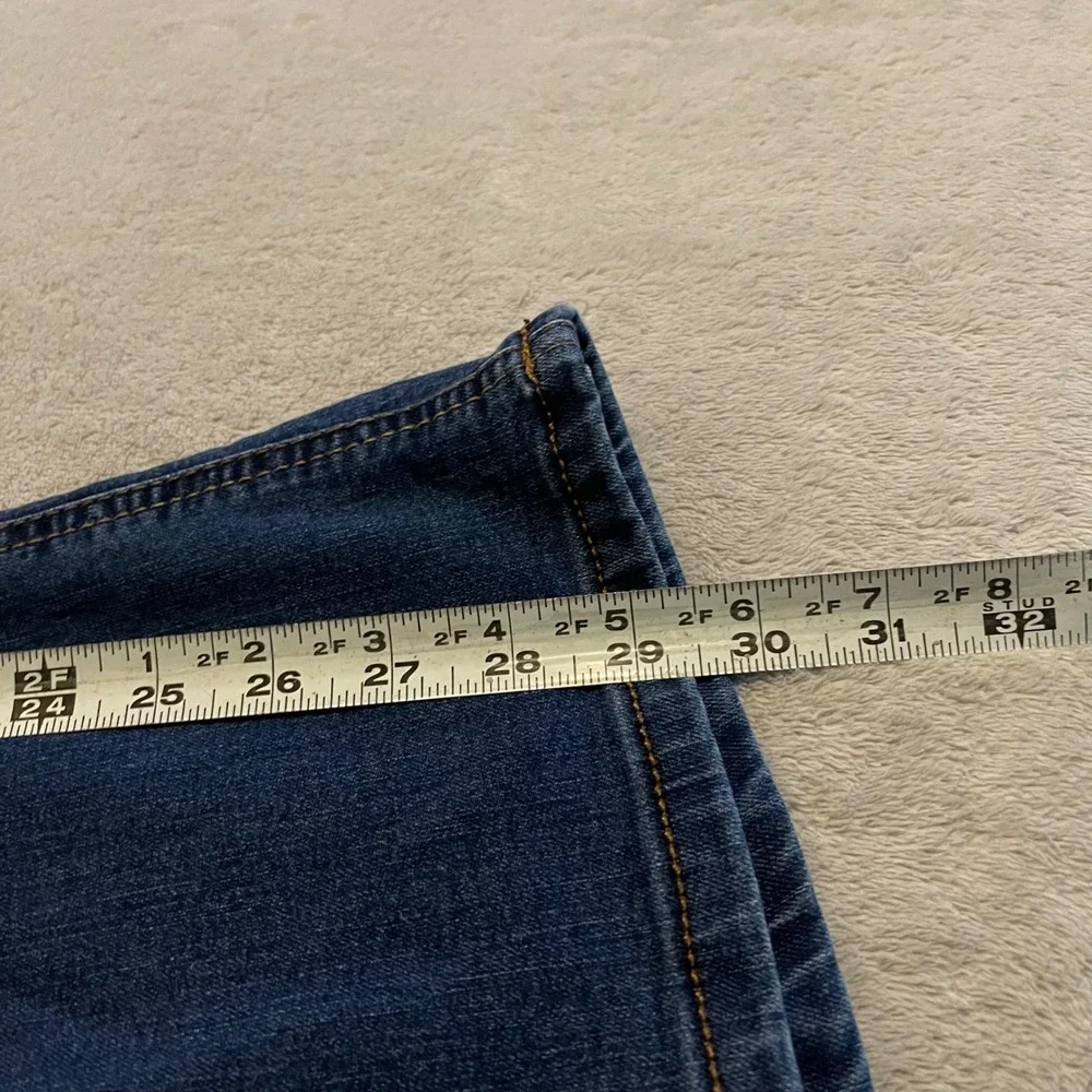WallFlower Jeans Womens 17 Short Blue Luscious Curvy Fit Bootcut Flare Stretch